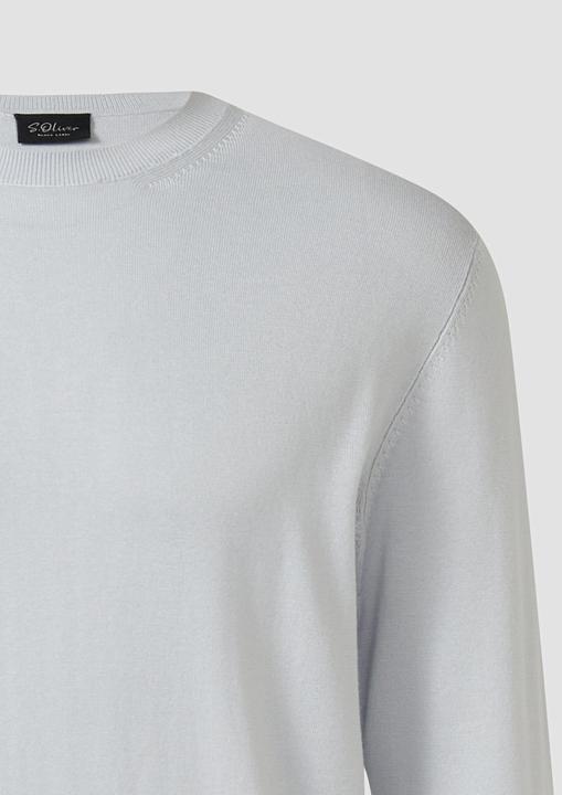 Image du produit s.Oliver Strickpullover Weicher Feinstrick-Pullover aus Baumwollmix (XL)
