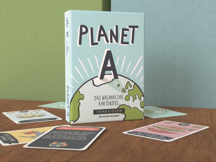 Actual product image Planet A The sustainable card game (German)