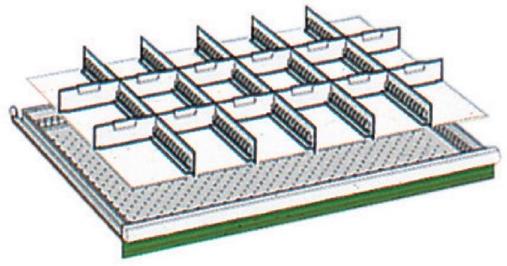 Actual product image Lista Partition wall