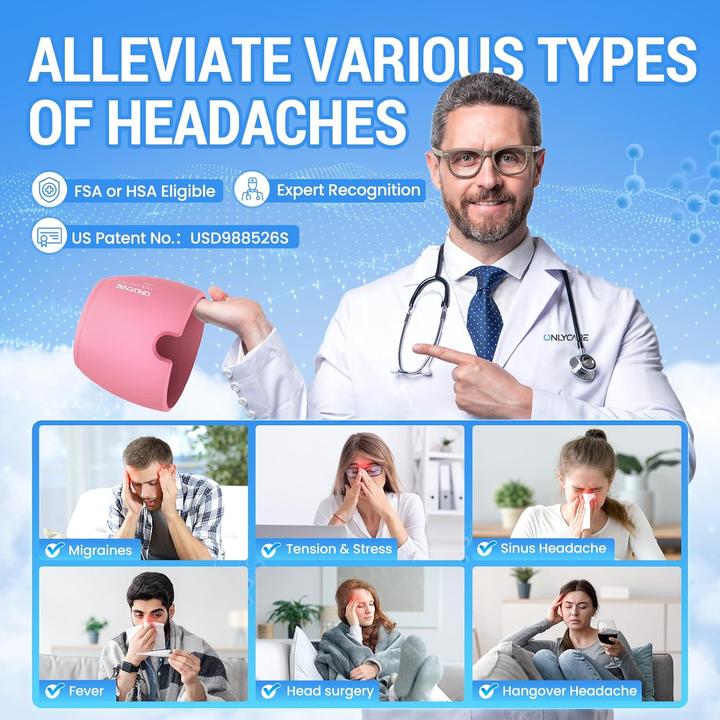 Actual product image Onlycare Migraine Relief Capin