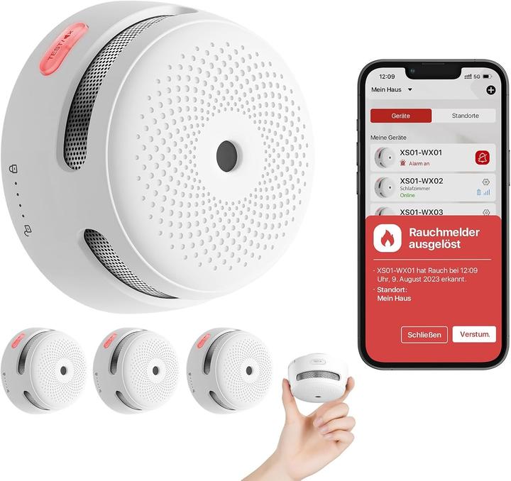 Actual product image X-Sense Smart Smoke Detector