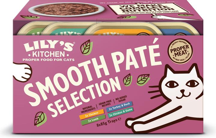 Lily's Kitchen Wet food Mulitpack (Adult, 8 pcs., 680 g)