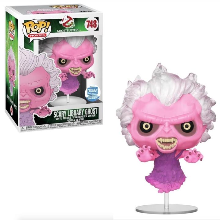Actual product image Funko POP! SOS Fantômes Scary Library Ghost