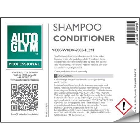 Autoglym, Accessori per pulizia auto, Etichetta Shampoo Balsamo n. 14B