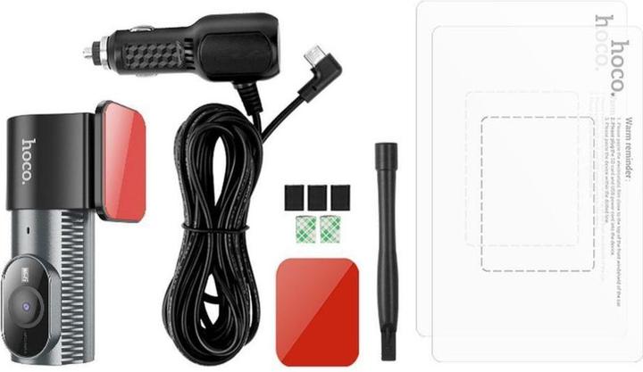 Produktbild Hoco Dash Camera DV13, 720P, Wi-Fi, Schwarz (Eingebautes Display, Eingebautes Mikrofon)