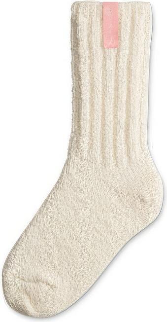 Image du produit Soxs Chaussettes blanches en laine pour femmes Sleep Well, Pink Label, chaussettes de lit, chaussettes (Une unité par pack, 37 - 41, 38 - 40)