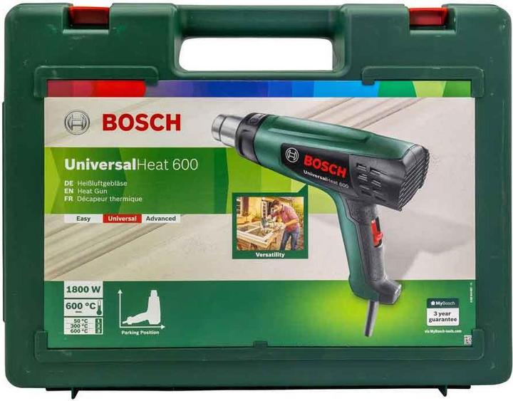 Produktbild Bosch Home & Garden Heißluftgebläse UniversalHeat 600 mit Koffer