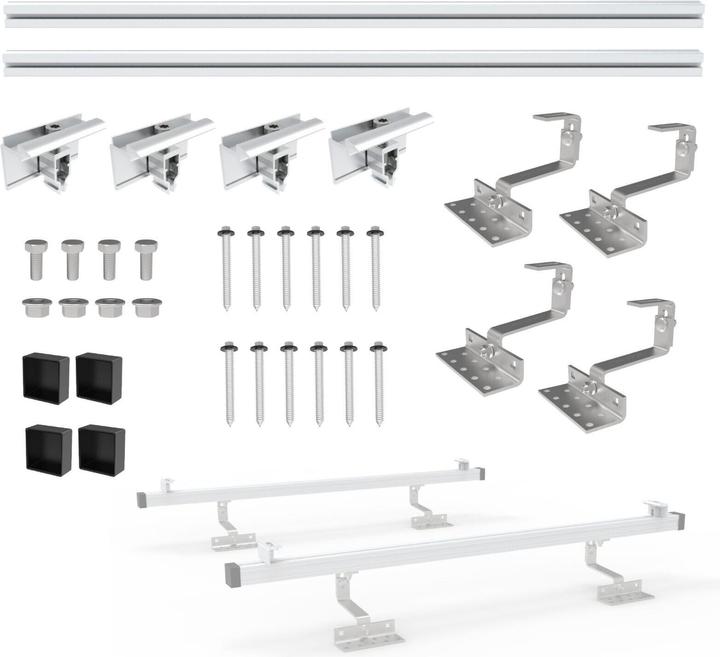Actual product image Nuasol Adjustable bracket (Solar system mounting material)
