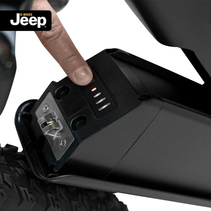 Produktbild Jeep Mountain E-Bike MHM 7010, 27,5", Shimano 9-Gang Kettenschaltung, black (48 cm)