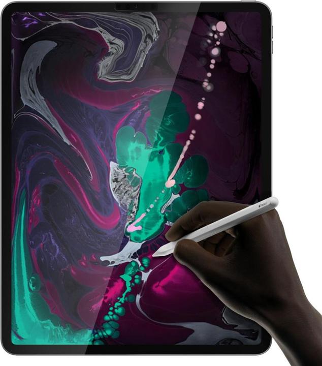 Actual product image Dux Ducis iPad Pro 12.9 2020 - protective glass film transparent (1 Piece, iPad Pro 12.9 2018 (3. Gen), iPad Pro 12.9 2020 (4. Gen))