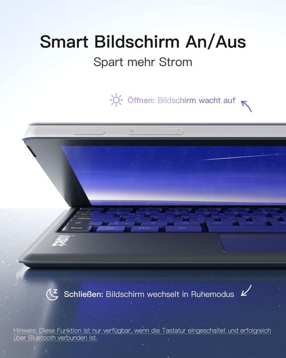 Produktbild Inateck Keyboard Surface 02027 gray (KB02027 gray) (DE)