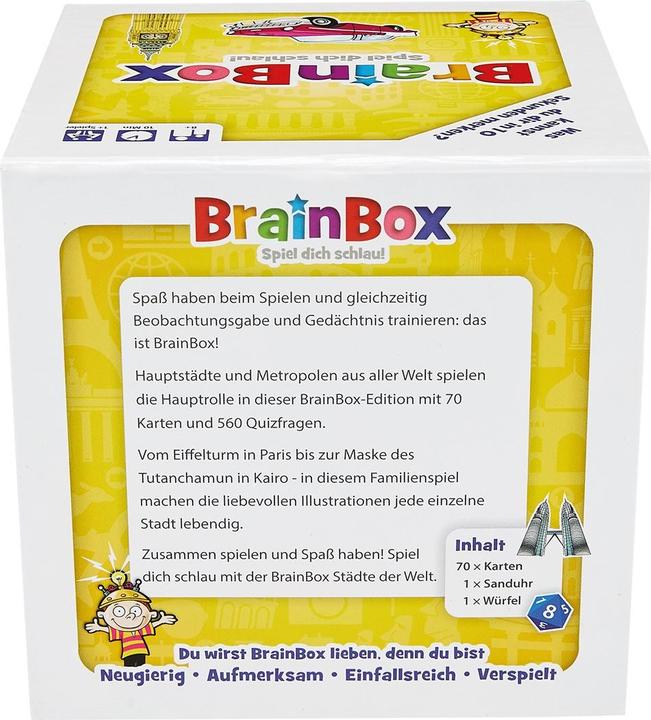 Actual product image Brainbox Brain Box: Cities of the world (German, 1 Players)