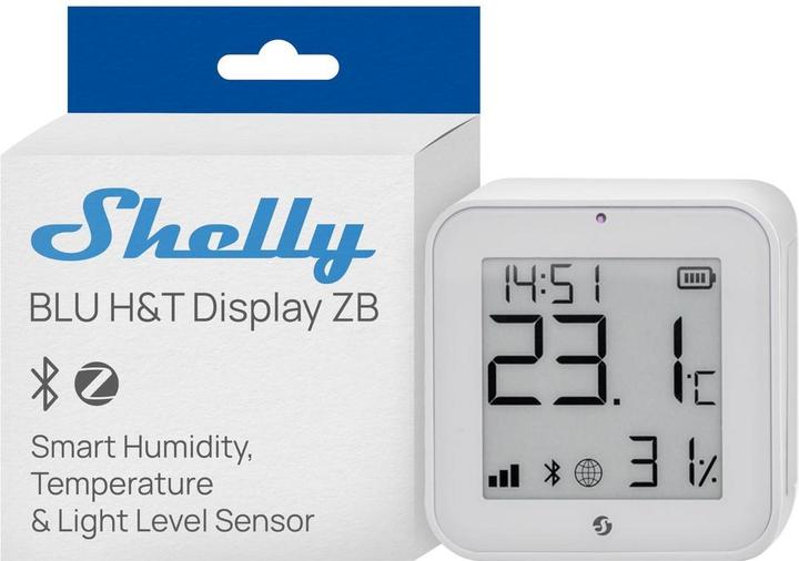 Actual product image Shelly BLU HT Display ZB