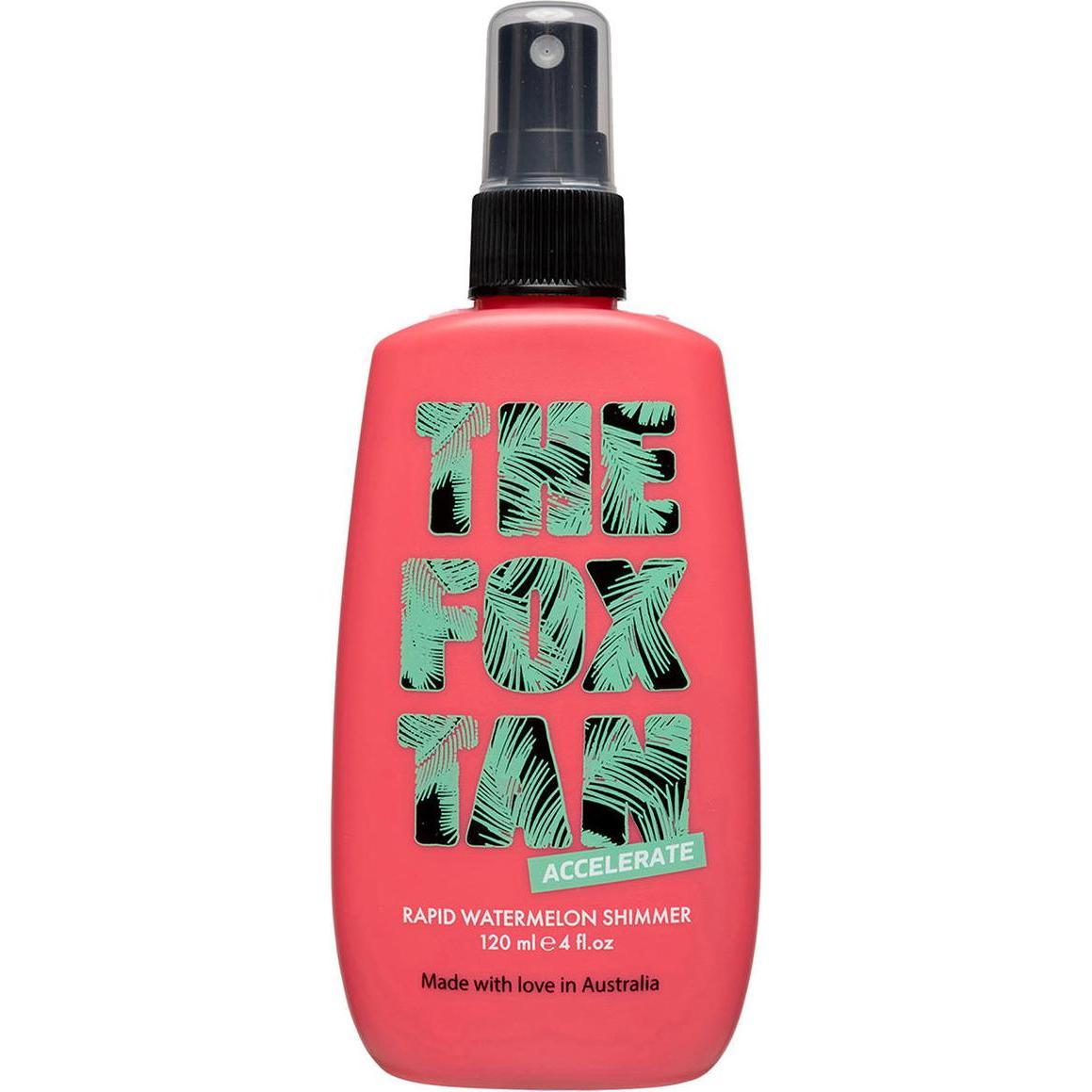 The Fox Tan, Selbstbräuner, Rapid Watermelon Shimmer (Selbstbräunungsspray, 120 ml)