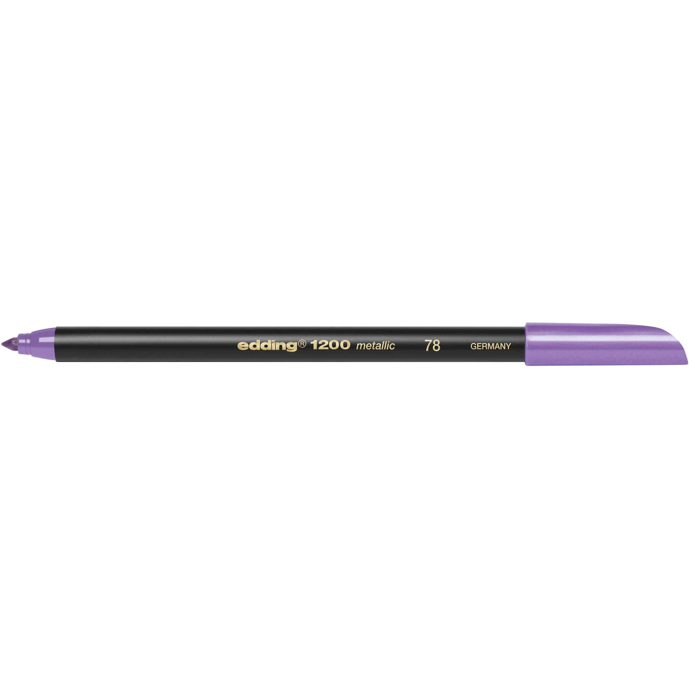Edding, Malstifte, Fasermaler Metallic Colour Pen (Lila, 1 x)