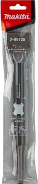 Actual product image Makita SDS-Plus wide chisel 40x250mm D-08735 (250 mm)