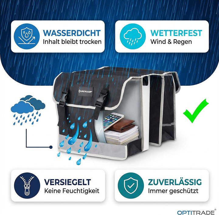 Image du produit Dunlop Sacoche de selle (26 l, Sac de selle)