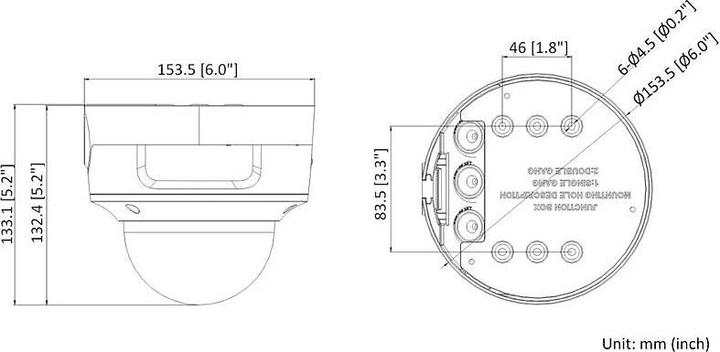 Actual product image Hikvision DS-2CD3746G2-IZS(2.7-13.5mm)(H)/eF/O-STD Dome Smart IP (2688 x 1520 pixels)