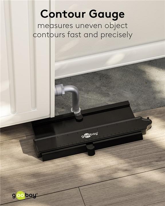 Image du produit Goobay Gabarit de contour, jeu de 2 (12.40 cm)