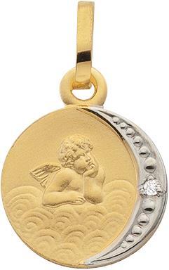 Produktbild Caroussel Anhänger Schutzengel 10 mm (Gold)