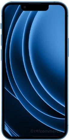 Actual product image Re!commerce iPhone 13 Mini (128 GB, Blue, 5.40", 12 Mpx, SIM + eSIM, B / Very good)