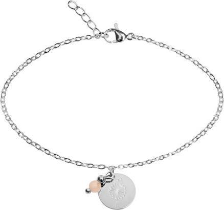 Immagine prodotto HCA Bracciale - "Esprimi un desiderio" - placcato argento - Pietra solare (20 cm, Acciaio inossidabile)