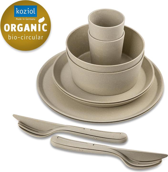 Immagine prodotto Koziol Set di stoviglie 10pz.sabbia (10 Pezzo/i)