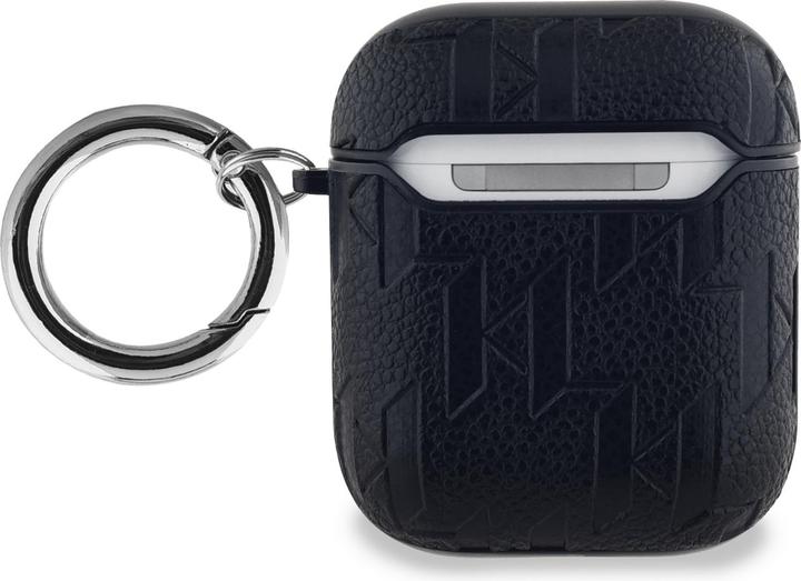 Image du produit Karl Lagerfeld KLA2PGCHPK AirPods 1/2 couverture czarny/black Monogram Choupette Head (Manchon pour casque d'écoute)