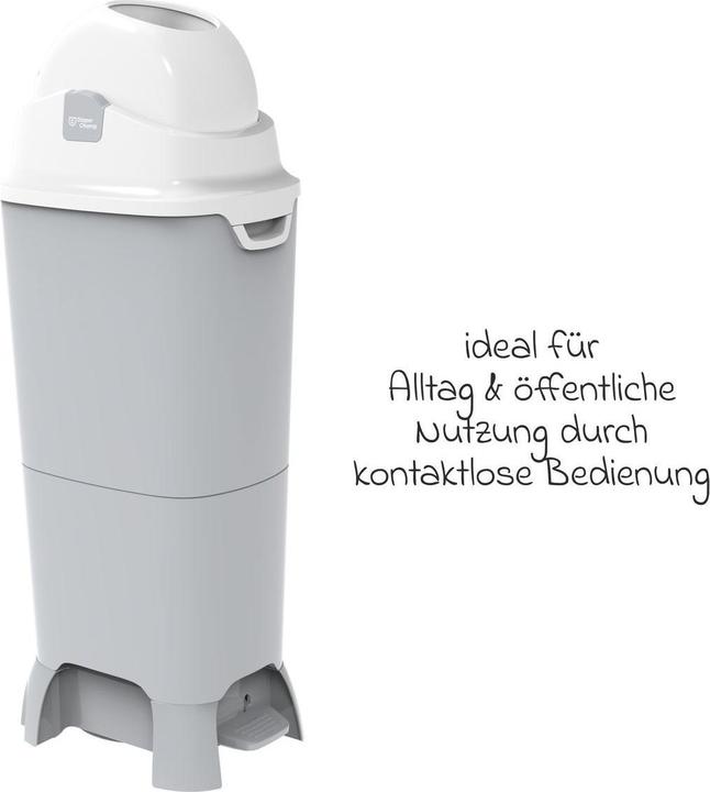 Actual product image Diaper Champ Nappy Pail One Maxi Handsfree 120 l Silver