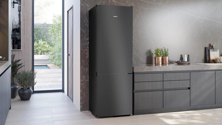 Produktbild Siemens KG49NVXCG, Freistehende Kühl-Gefrier-Kombination mit Gefrierbereich unten (440 l)