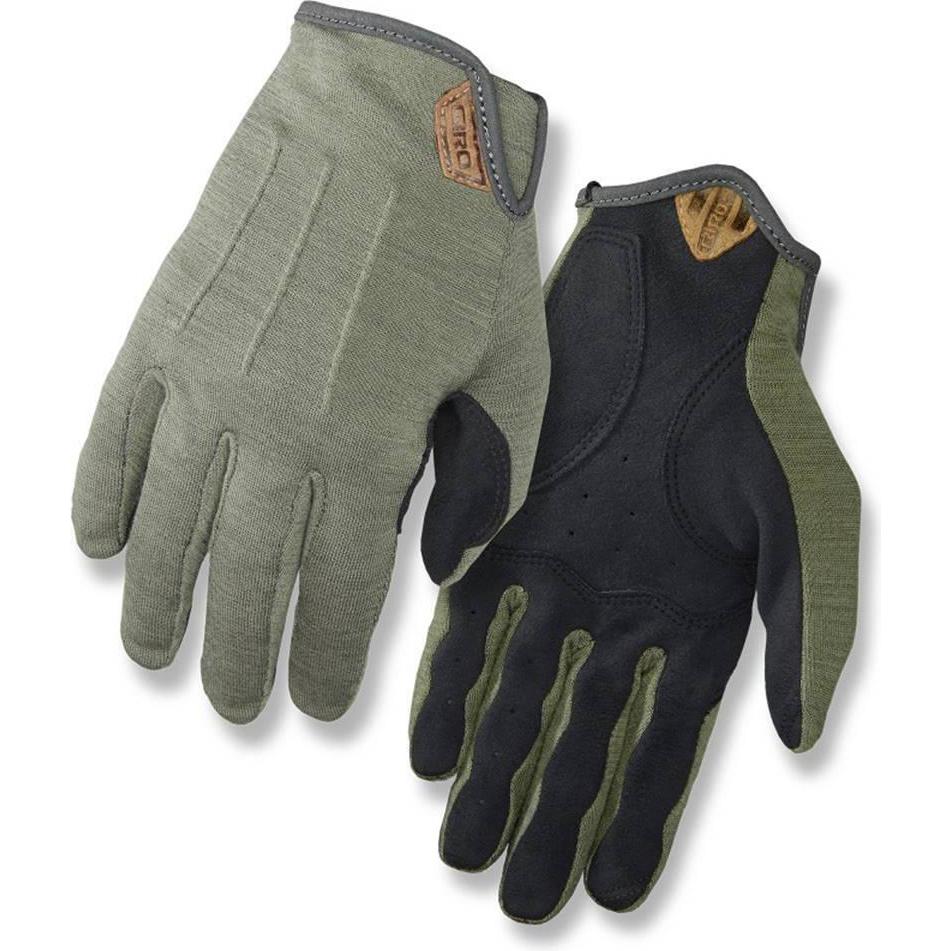 Thumbnail - Giro, Herren, Handschuhe, D'Wool Gloves, Grün, Schwarz, (XL)