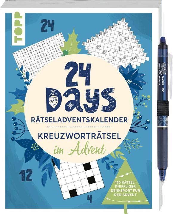24 Days Kreuzworträtsel im Advent