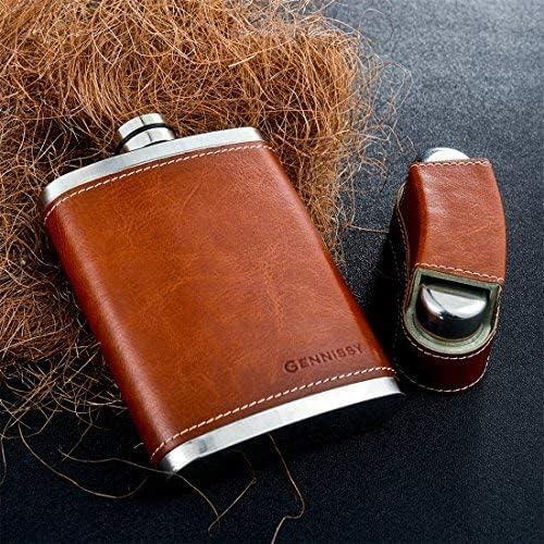 Produktbild Gennissy Flachmann mit Bechern und Trichter (236 ml) (236 ml)