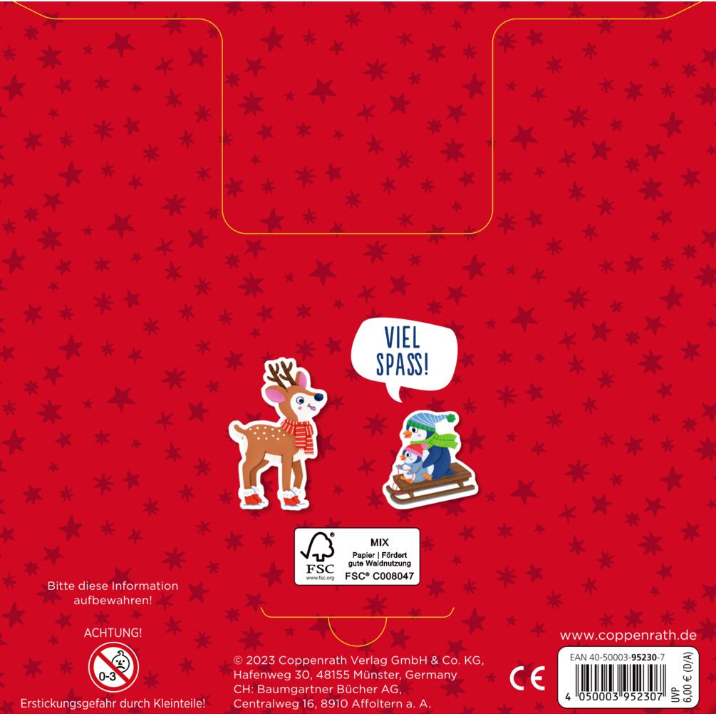 Thumbnail - Coppenrath, Sticker, Weihnachten bei den Tieren