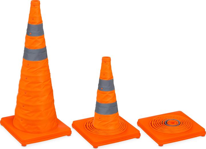 Image du produit Relaxdays 4x cônes-de-signalisation