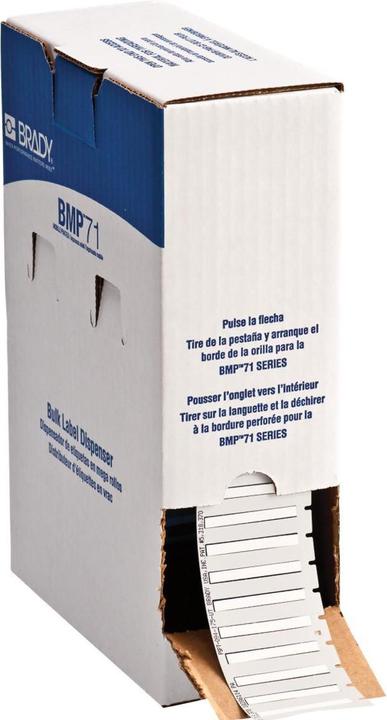 Productafbeelding Brady BM-094-175-342, Permasleeve, krimpkous van polyolefine, wit, 44,83 x 4,60 mm, voor kabels (5.72 cm)