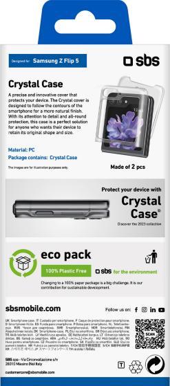 Immagine prodotto SBS Crystal Cover Galaxy Z Flip5 transp. (Samsung Galaxy Z Flip5)