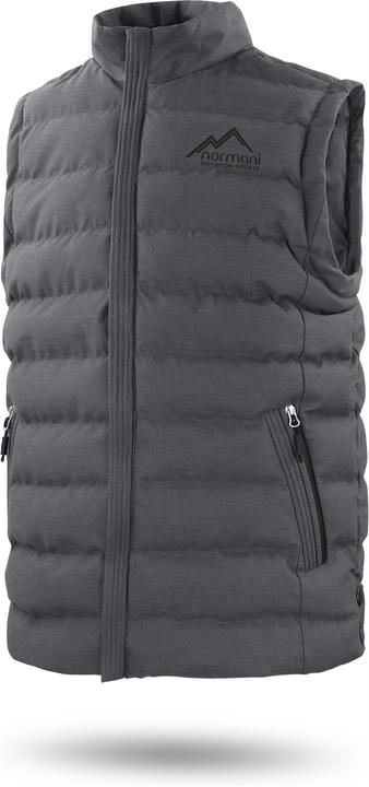 Actual product image Normani Men Winter Quilted Vest Nanaimo - 1557 (XXL)