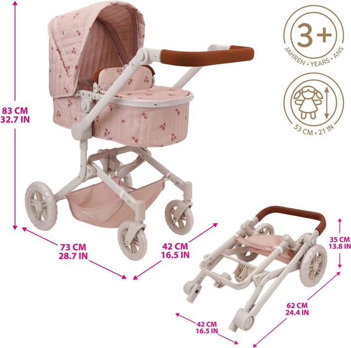 Produktbild 509Crew CityPark Puppenwagen &amp Wickelset - 19-teilig.