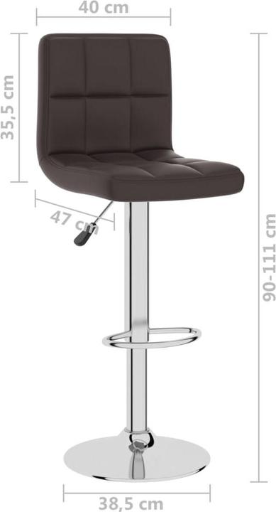 Produktbild vidaXL Barhocker