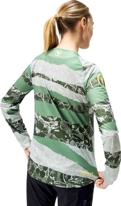 Actual product image Endura Patchwork Wms Ltd L/S Tee Mag (M)