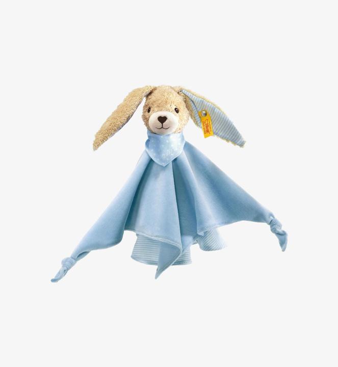 Image du produit Steiff Doudou lapin Hoppel bleu clair 28cm