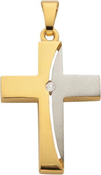 Actual product image Bijou Classic Anhänger Kreuz (Gold)