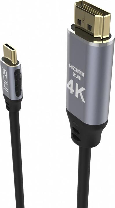 Actual product image Inca USB cable ITCH-02TX Type C > HDMI, 1.4, 4K30Hz, 2m retail (2 m)