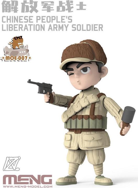 Immagine prodotto Meng-Model Soldato dell'Esercito Popolare di Liberazione cinese (MODELLO CARTOON)
