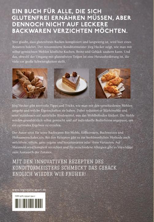 Actual product image Glutenfrei backen mit Jörg Hecker (German, Jörg Hecker, 2024)