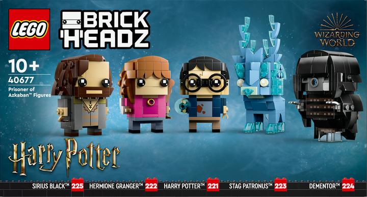 Image du produit LEGO 40677 Figurines de Harry Potter et le prisonnier d'Azkaban (40677, LEGO Brickheadz)