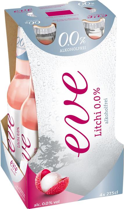 Actual product image Eve Battery Litchi (4 x 27.5 cl)