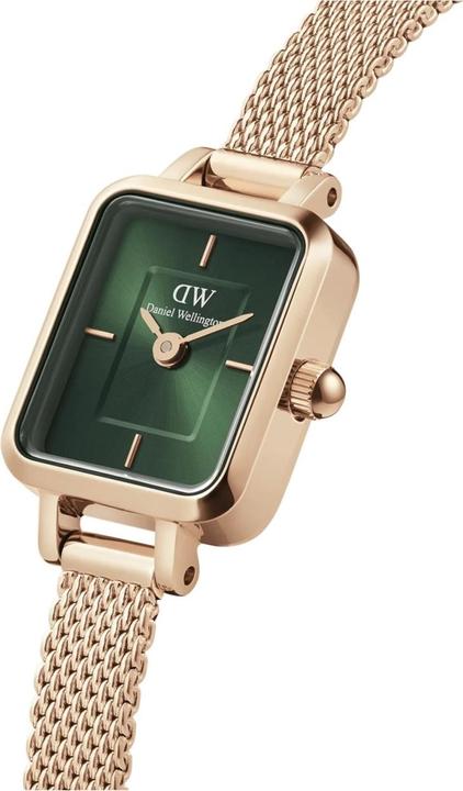 Produktbild Daniel Wellington Quadro Mini Melrose Emerald Rose Gold (Analoguhr, 154 mm)