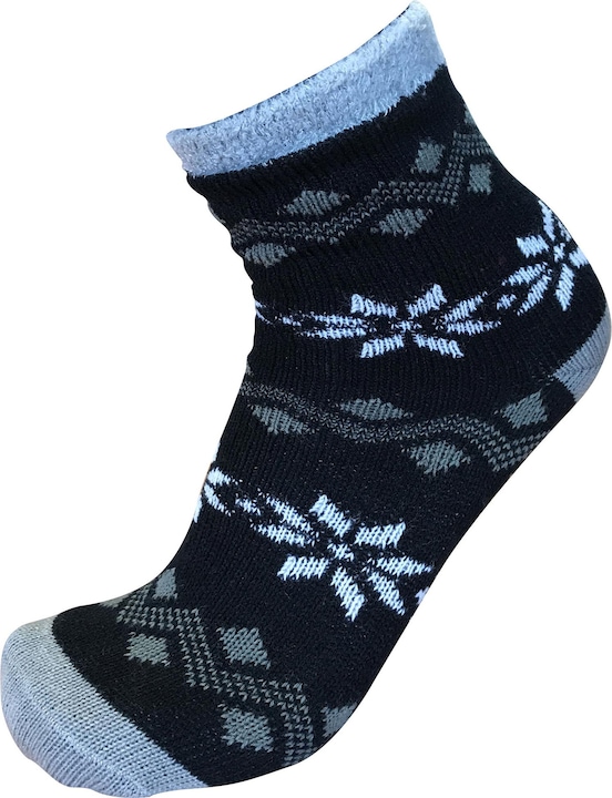 Actual product image Implus Yaktrax Cabin Socks cosy blk/g (One size)